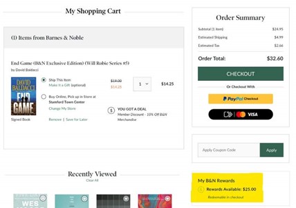 Using Gift Cards for Purchases on BN.com – Barnes & Noble