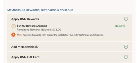 Using Gift Cards for Purchases on BN.com – Barnes & Noble