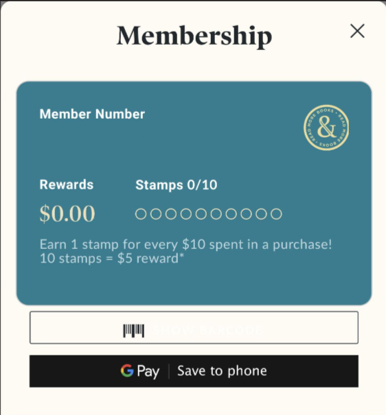 Managing Membership in the Barnes & Noble App Barnes & Noble